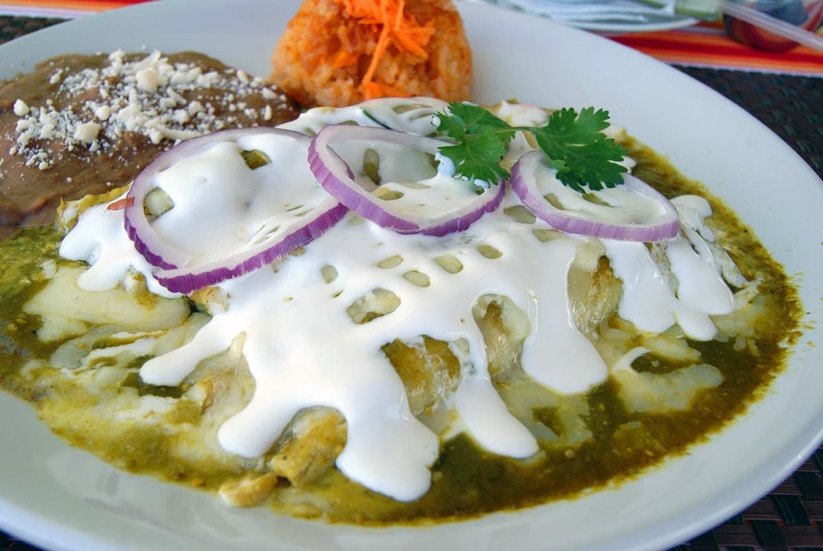 Enchiladas Rojas o Verdes