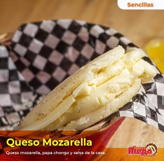Arepa Queso Mozzarella
