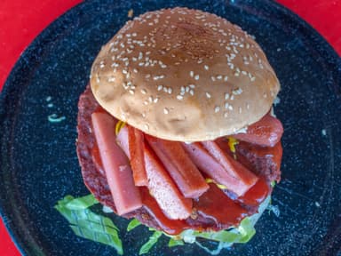Hamburguesa Salchicha