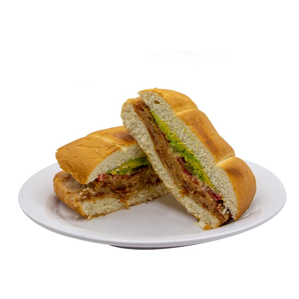 Torta de Frijoles, Tocino y Queso