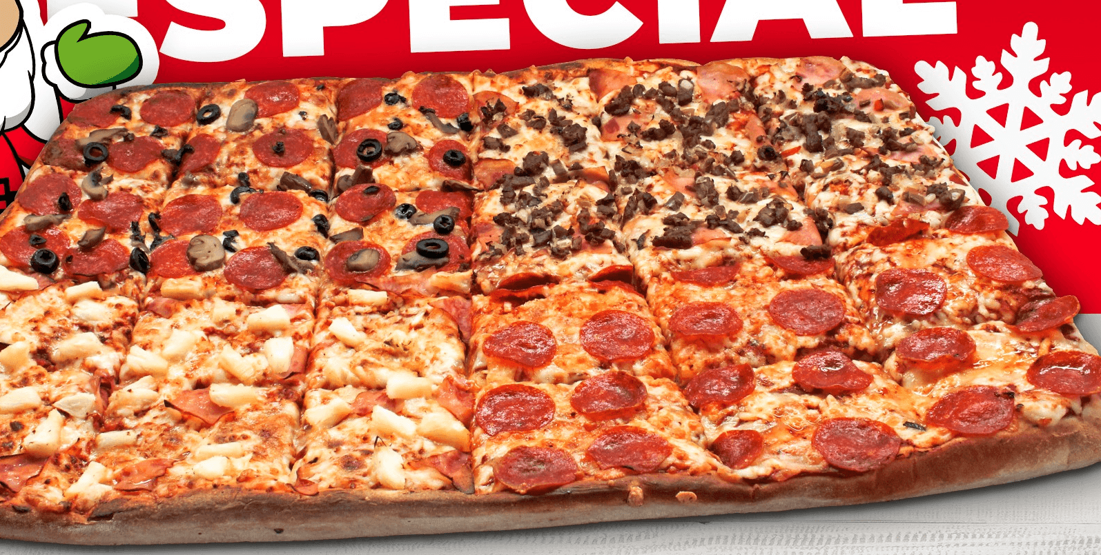 Pizza de Carnes Frías