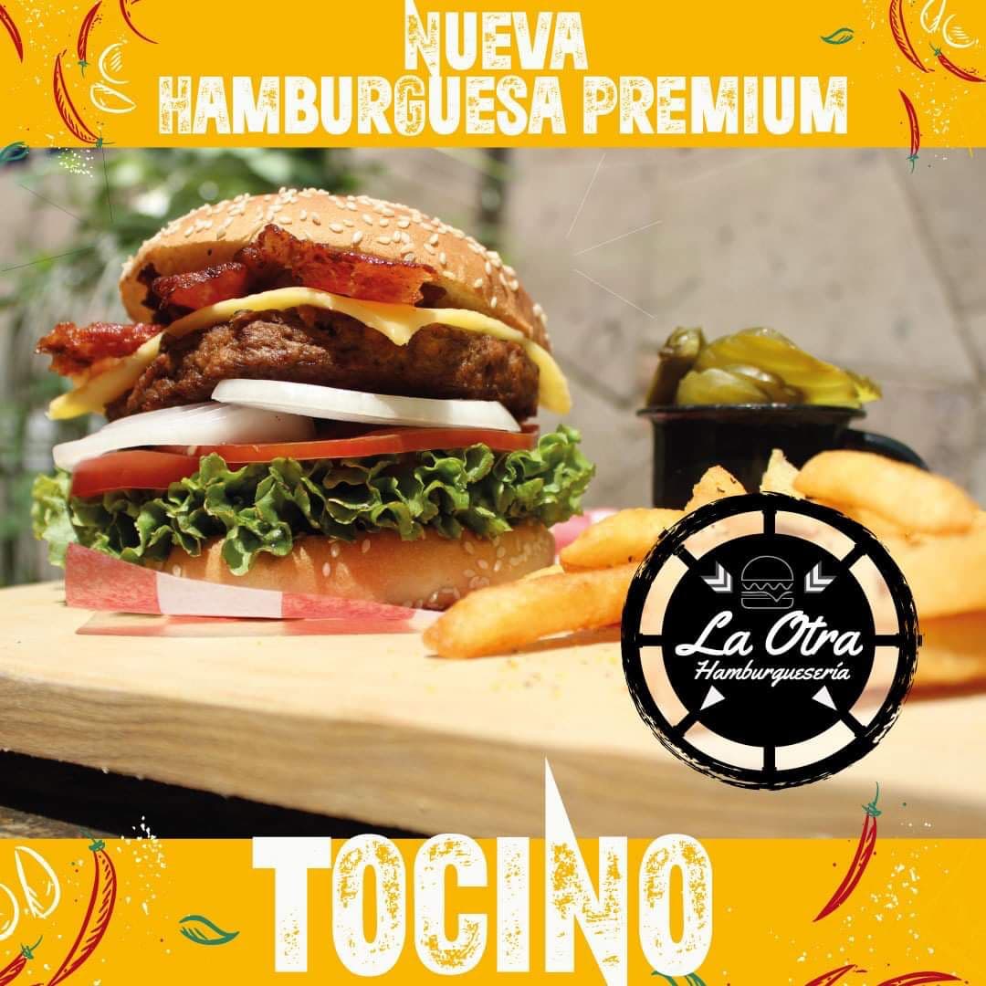 Hamburguesa Premium Tocino