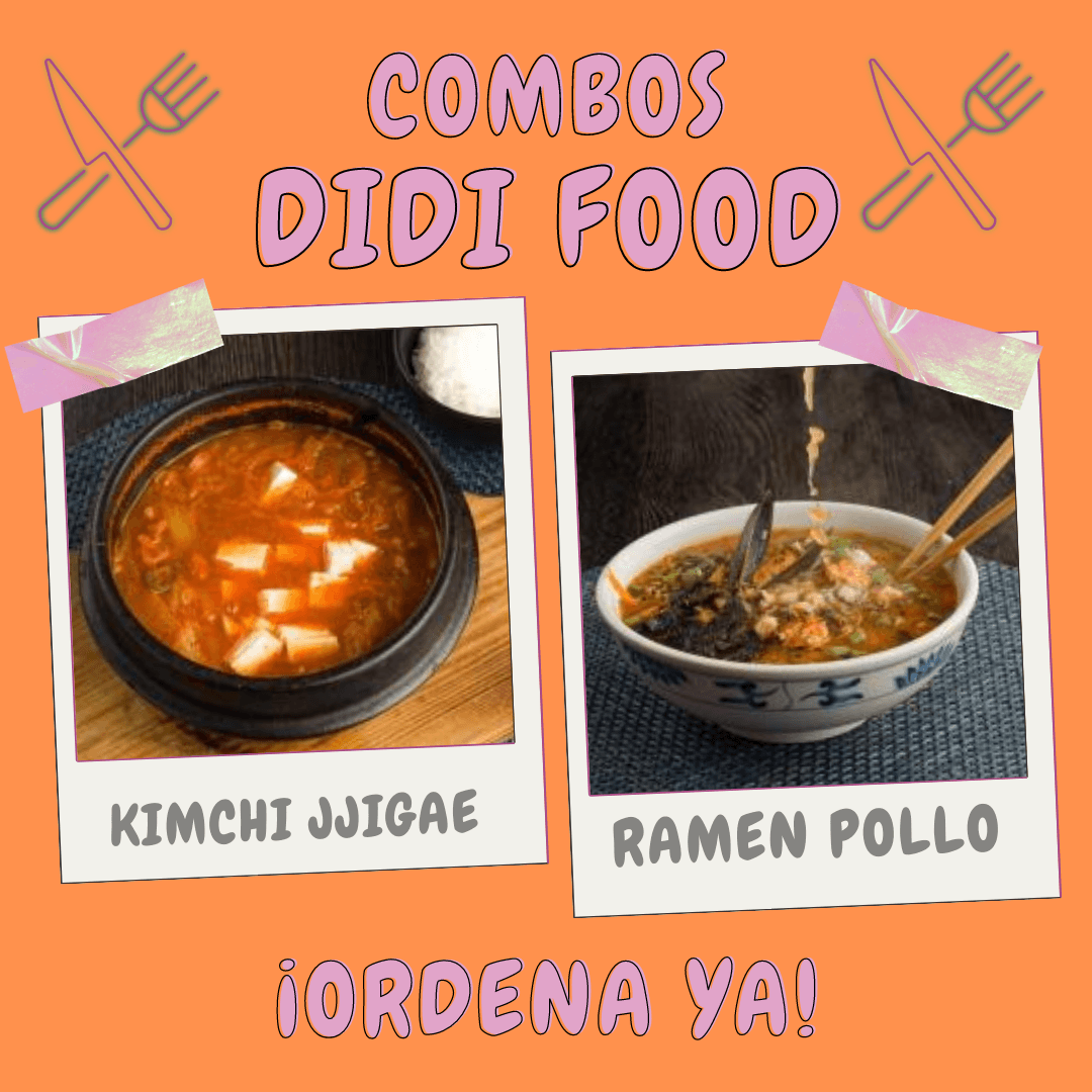 Combo-RAMEN POLLO + KIMCHI JJIGAE