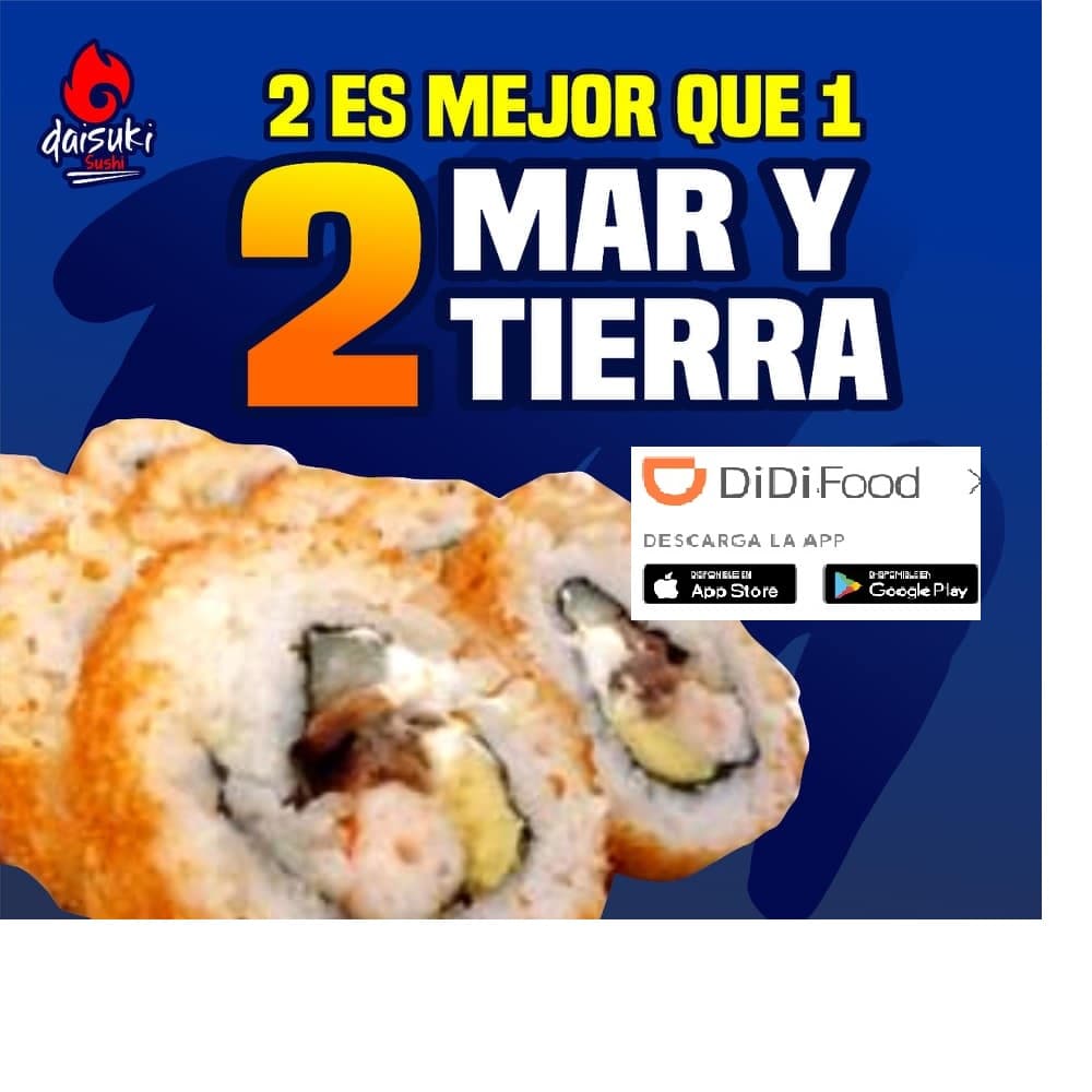 Combo Pareja: 2 Rollos Mar y Tierra