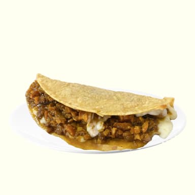 Quesadilla Chicharrón Prensado