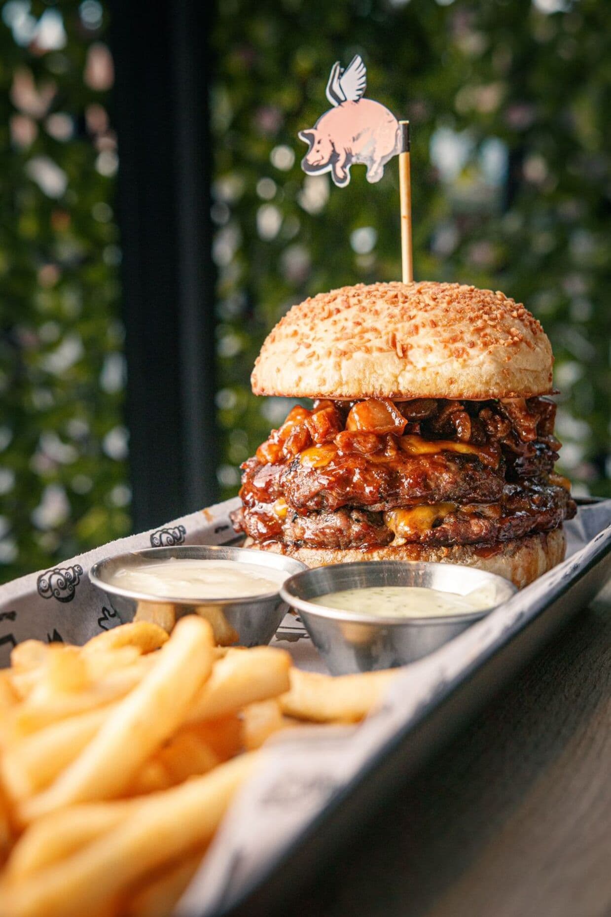 Combo Hamburguesa Pigasus Doble