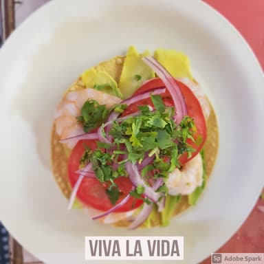 Tostada de Camarón