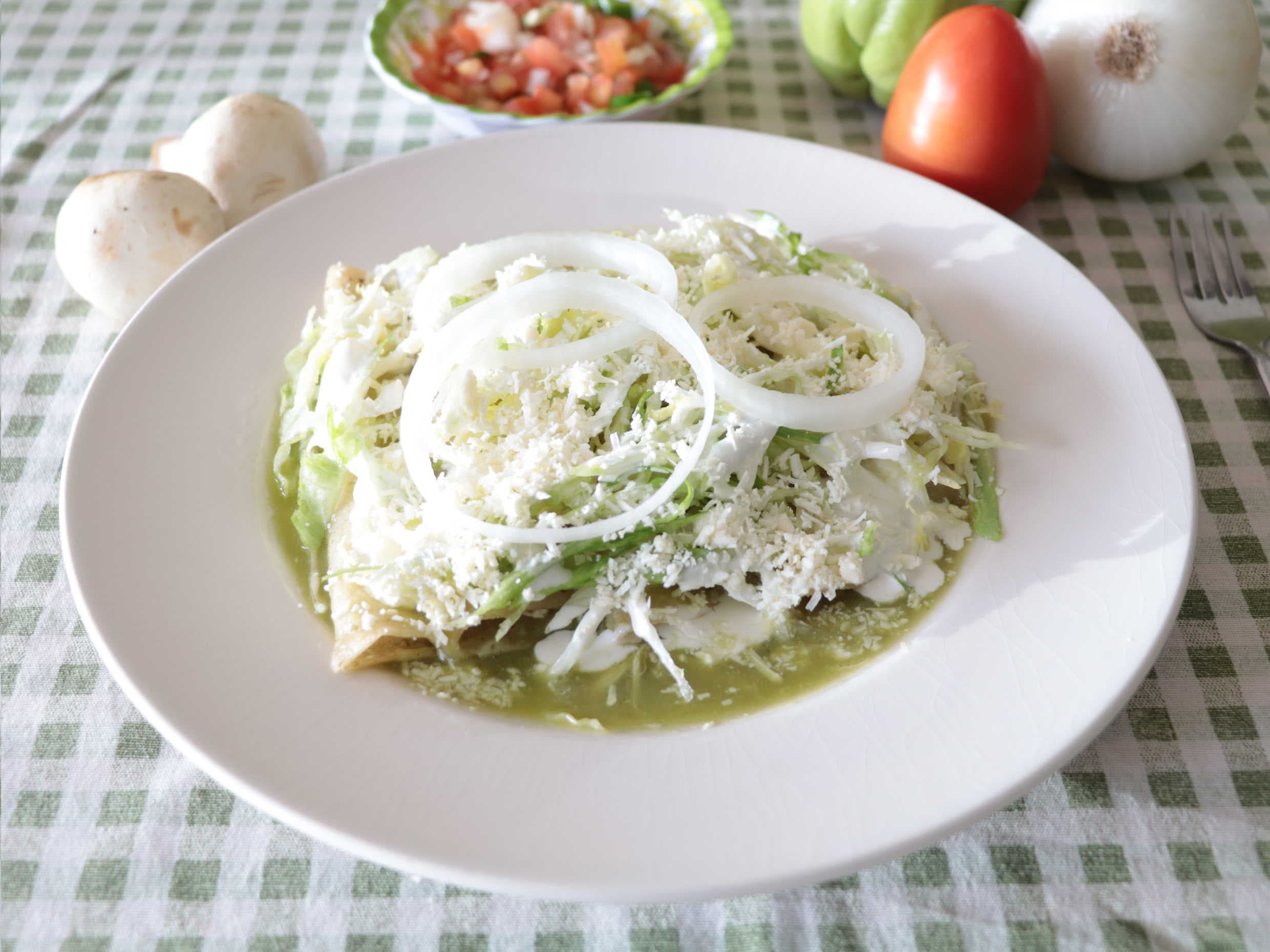 Chilaquiles Con Pollo