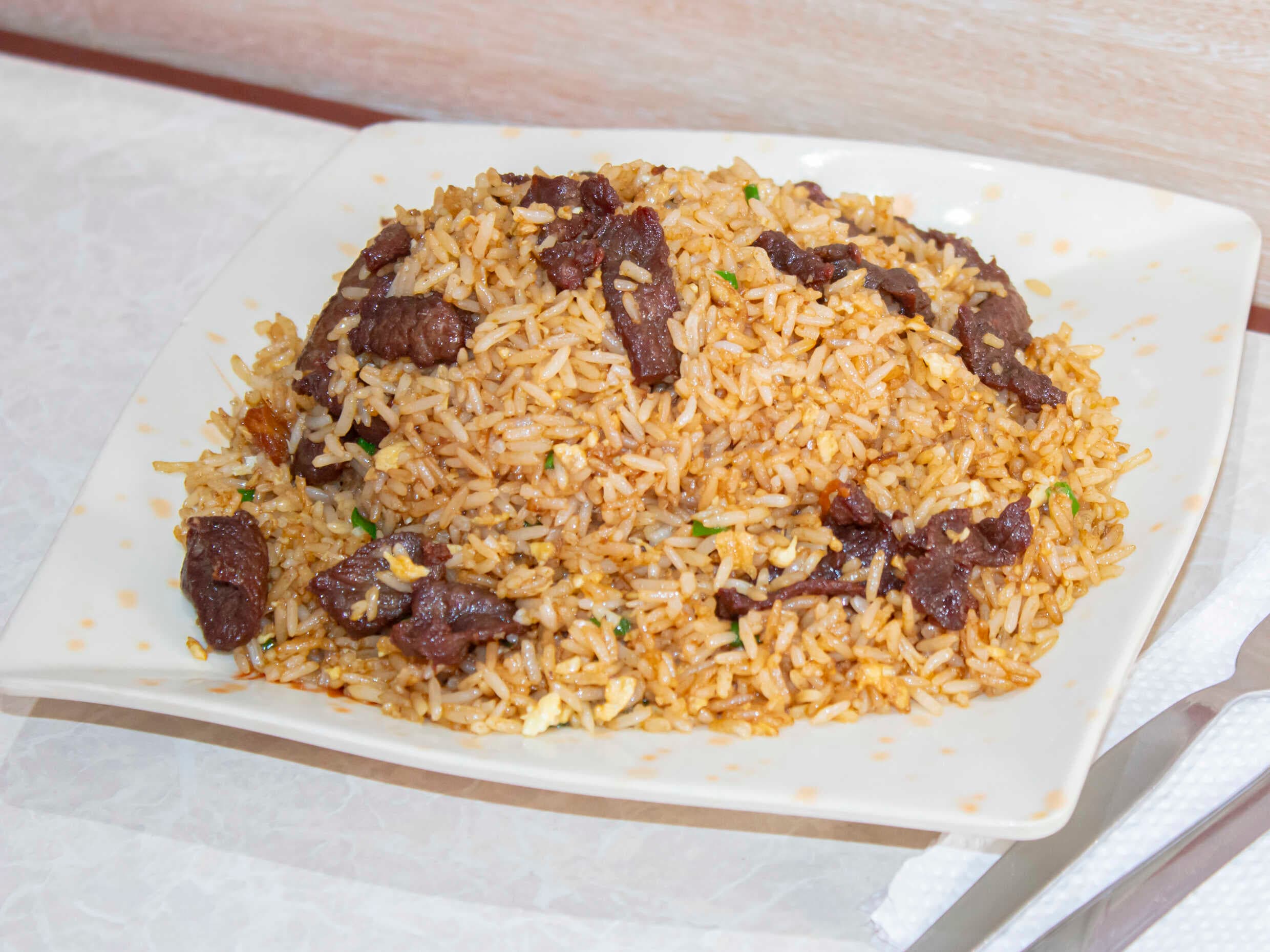 Arroz Chaufa con Carne de Res