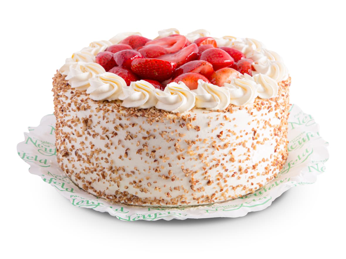 Pastel de Fresa para 20 Porciones