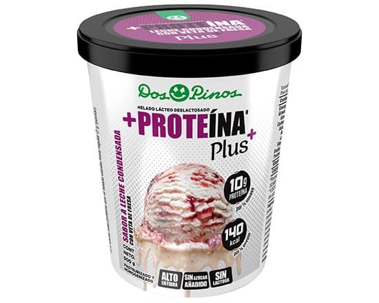 Helado Proteína Leche Condensada Fresa 1/4gl