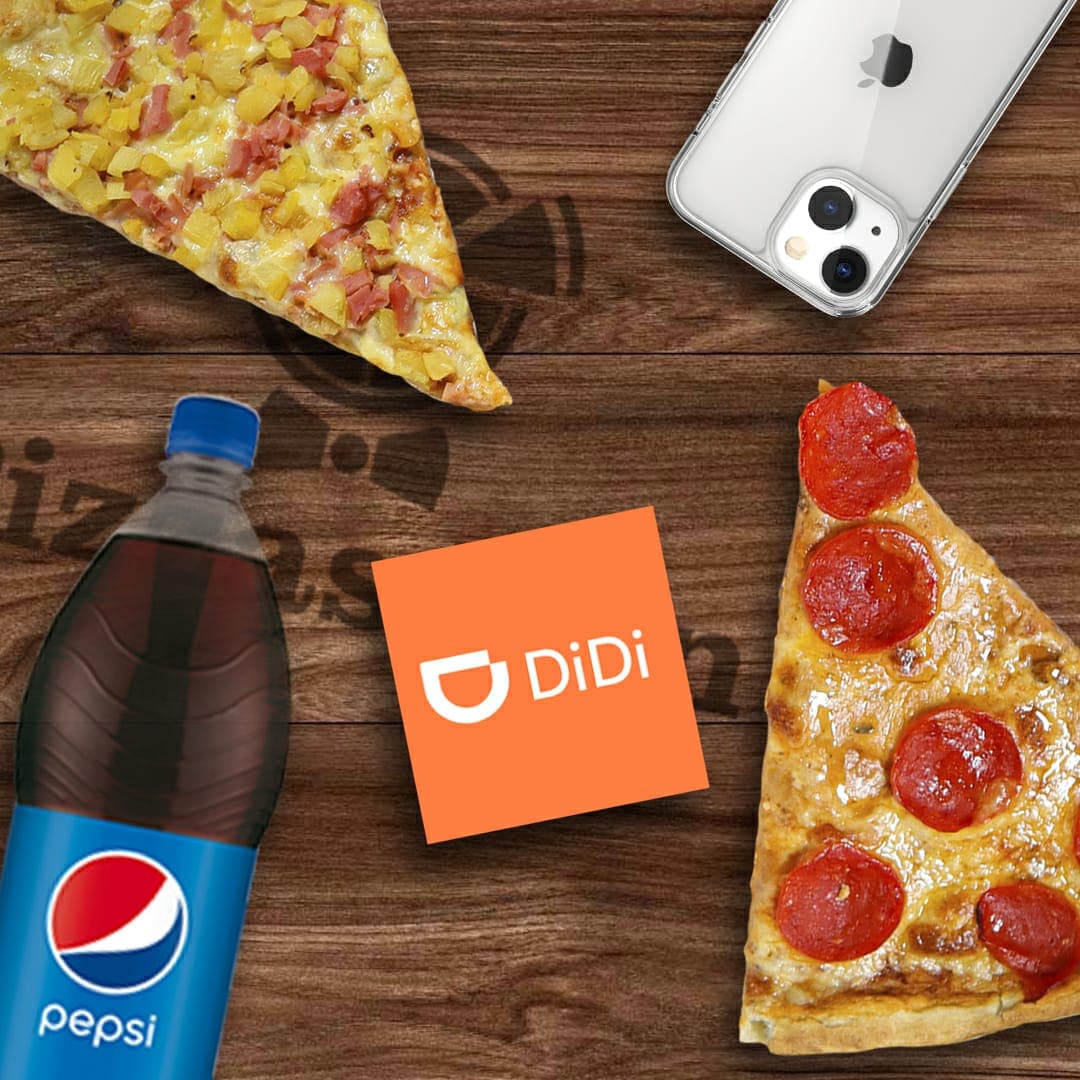 2 Rebanadas JUMBO(Hawaiana+Peperoni) +PEPSI 400 ML