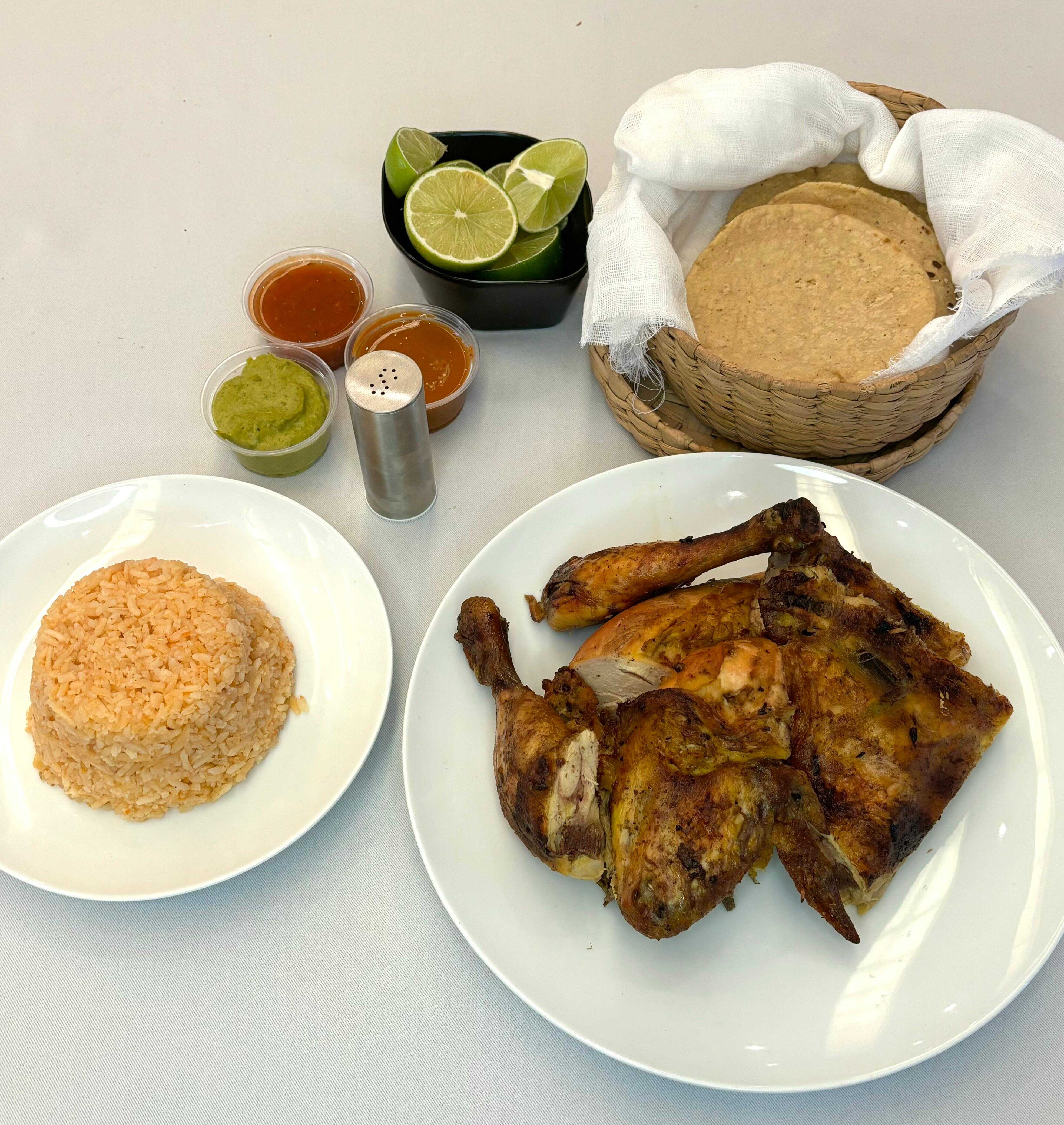 3/4 de Pollo Ahumado