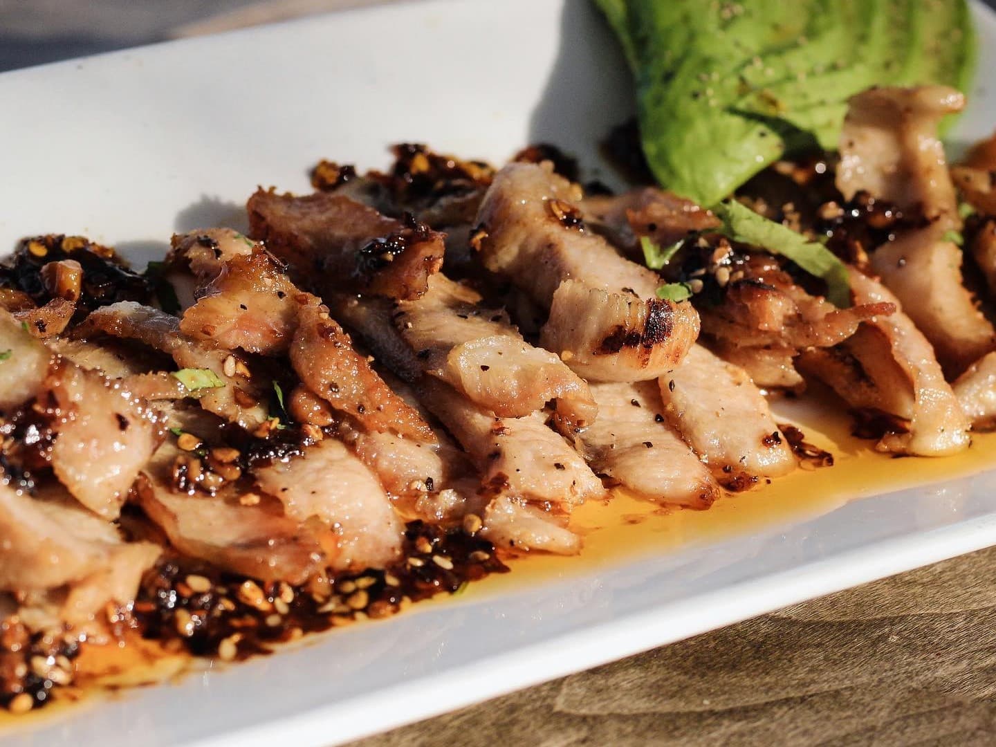 Tiradito de Papada