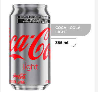 Coca Cola Light Lata 355 ml