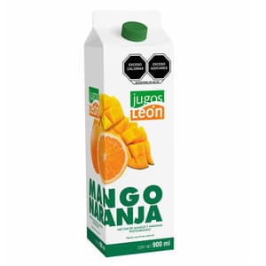 Jugo de Leon Mango Naranja 900 ml.