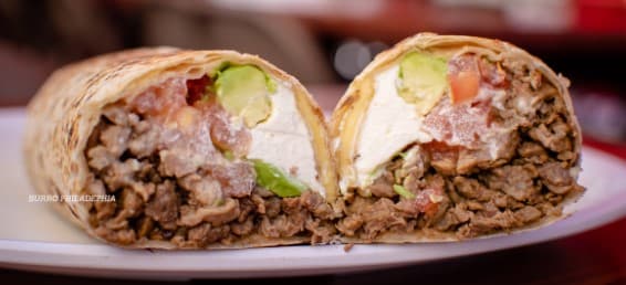 Burrito más Jugo o Café