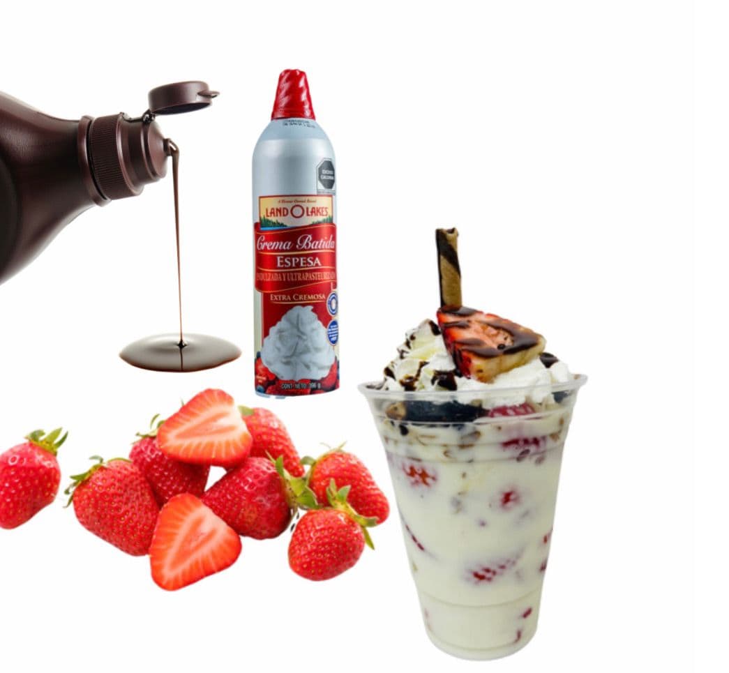 Fresas con Crema Medianas