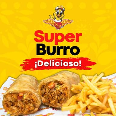 Super Burro Choyero (machaca de res)