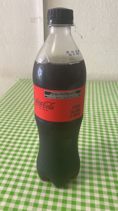 Coca cola sin azucar