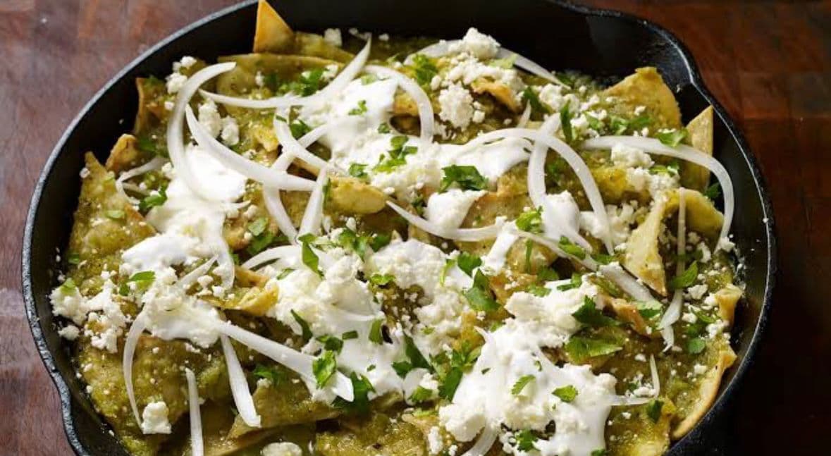 Chilaquiles Verdes con Proteína