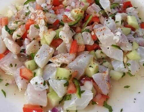 Ceviche de Pescado 1 L (con totopos)