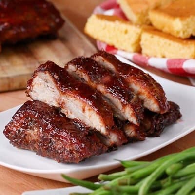 Costilla Ahumada BBQ 450 Gr