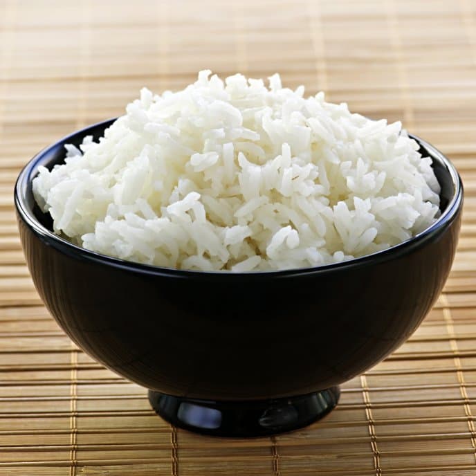Porción de arroz coco o blanco