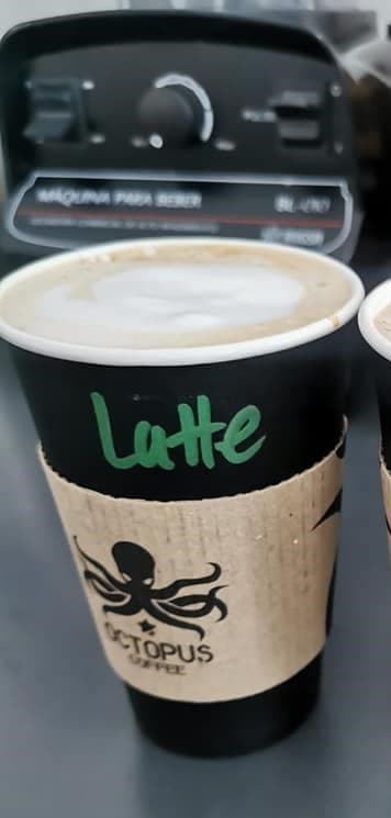 Latte Natural Caliente