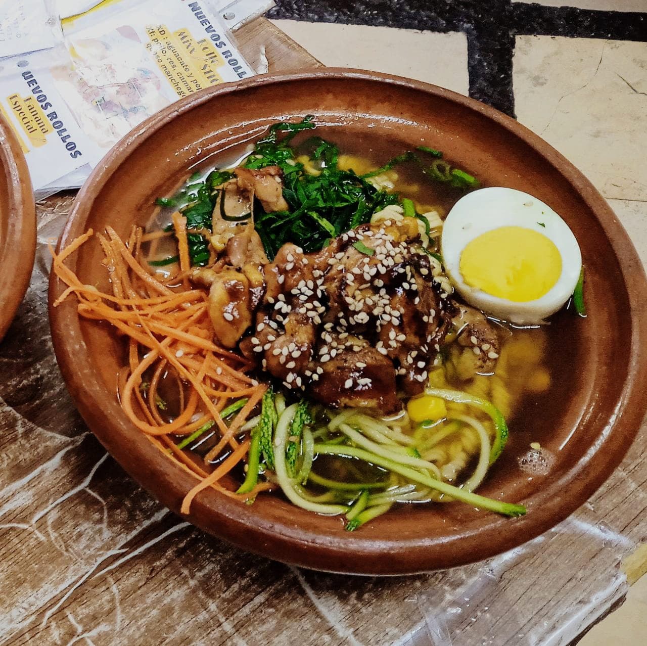 1 Ramen Pork + 1 Coca cola
