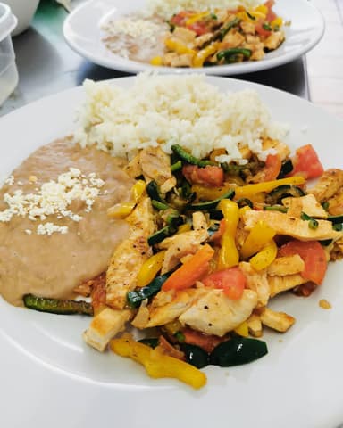 Fajitas de pollo