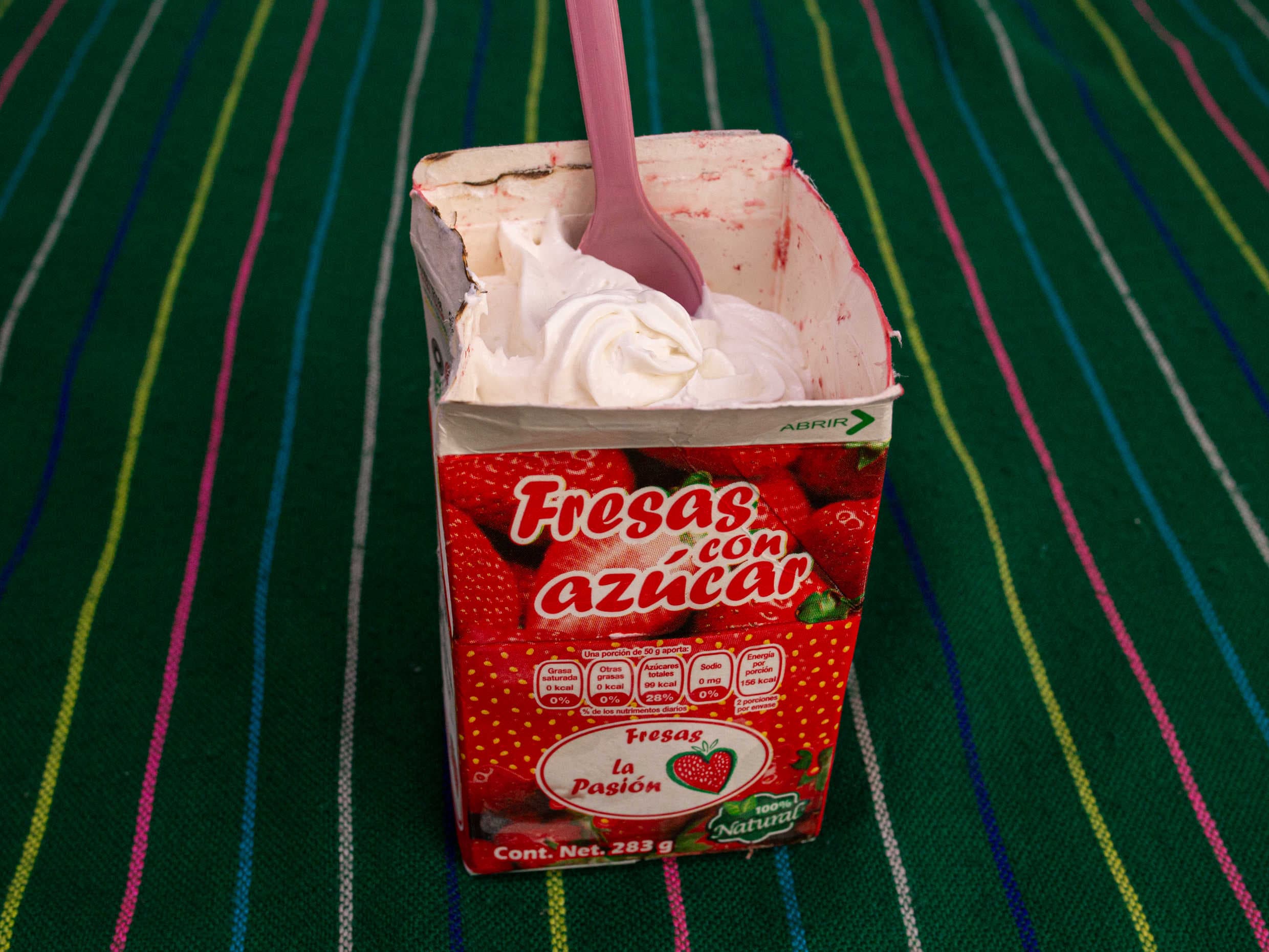 Fresas con Crema (Chantilly Especial)