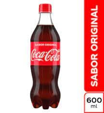 Gaseosa Coca Cola Original  600 ml