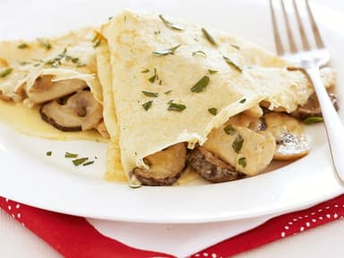 Crepa Manchego y Champiñones