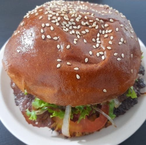 Combo Hamburguesa ClásicaPanArtesanal+Papas+Bebida
