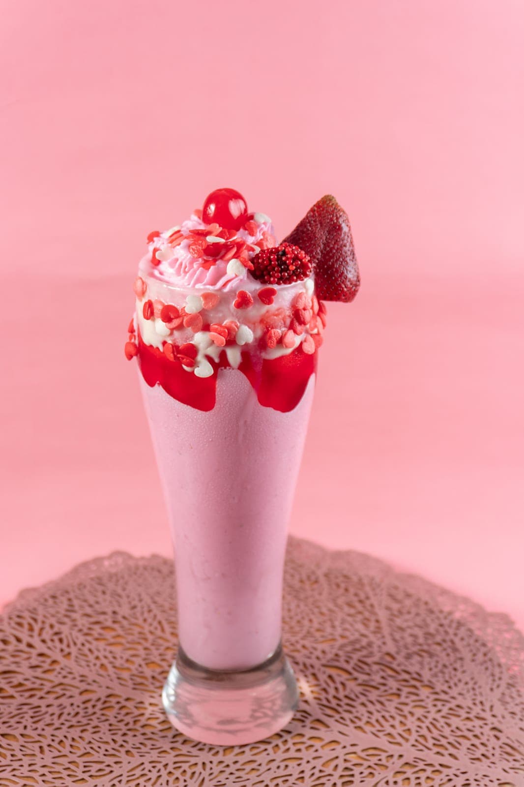Malteada de Frutos Rojos