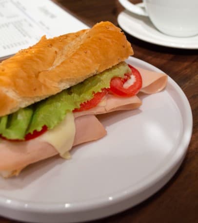 Baguette de Jamón de Pavo