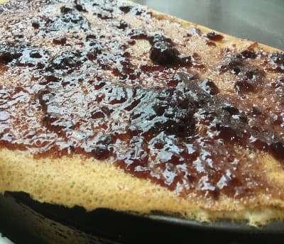 Crepa de Mermelada de Zarzamora