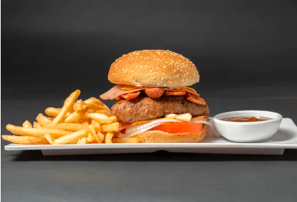 Combo Hamburguesa con Papas