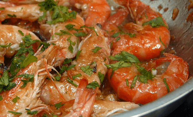 Langostinos al Ajillo