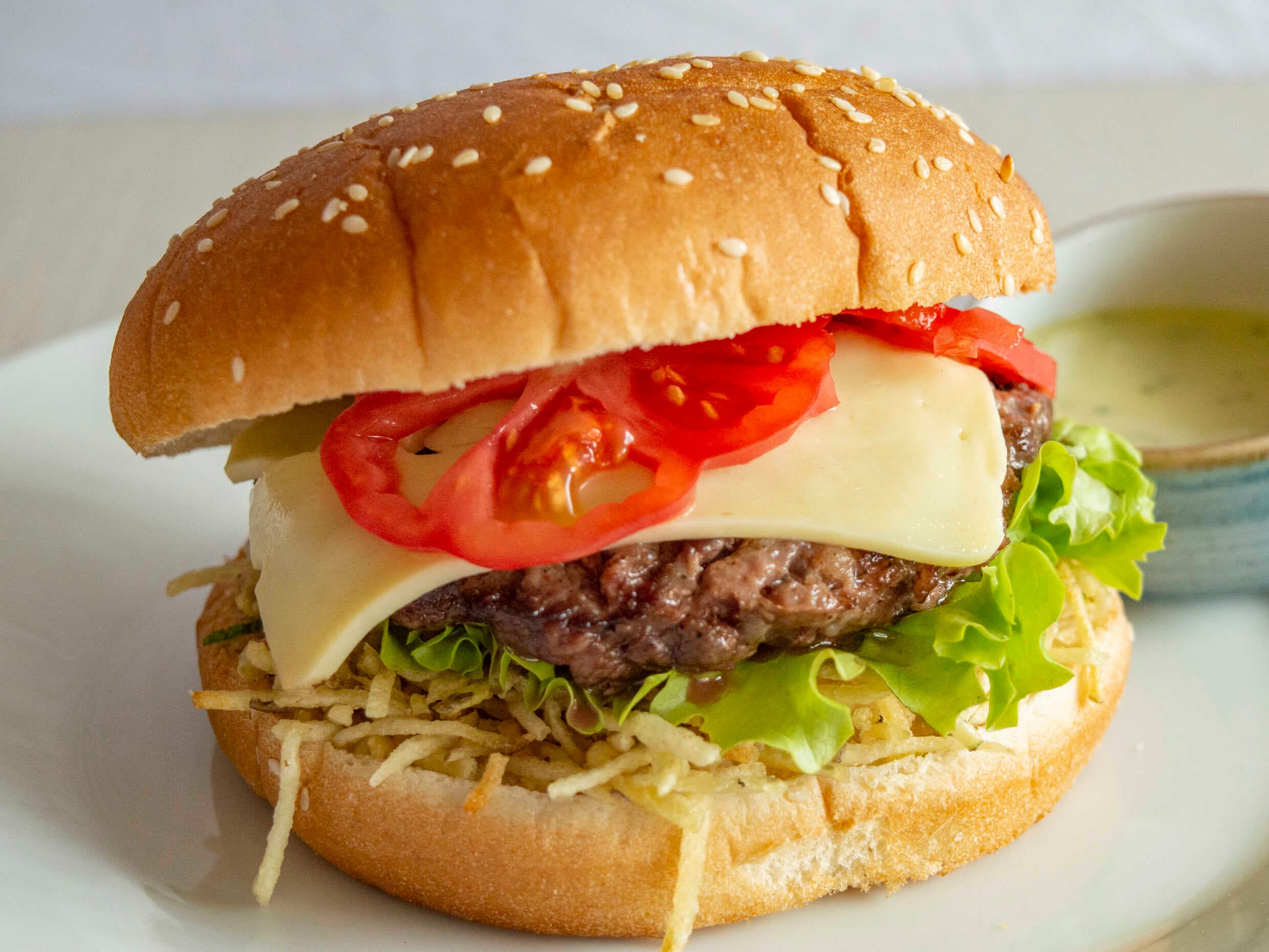 Hamburguesa Sencilla de Carne