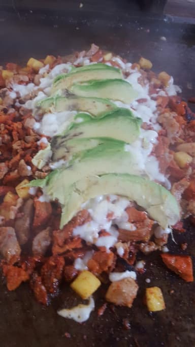 Alambre de Bistec Encebollado