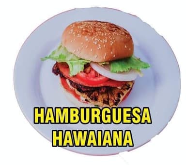 Hamburguesa Hawaiana
