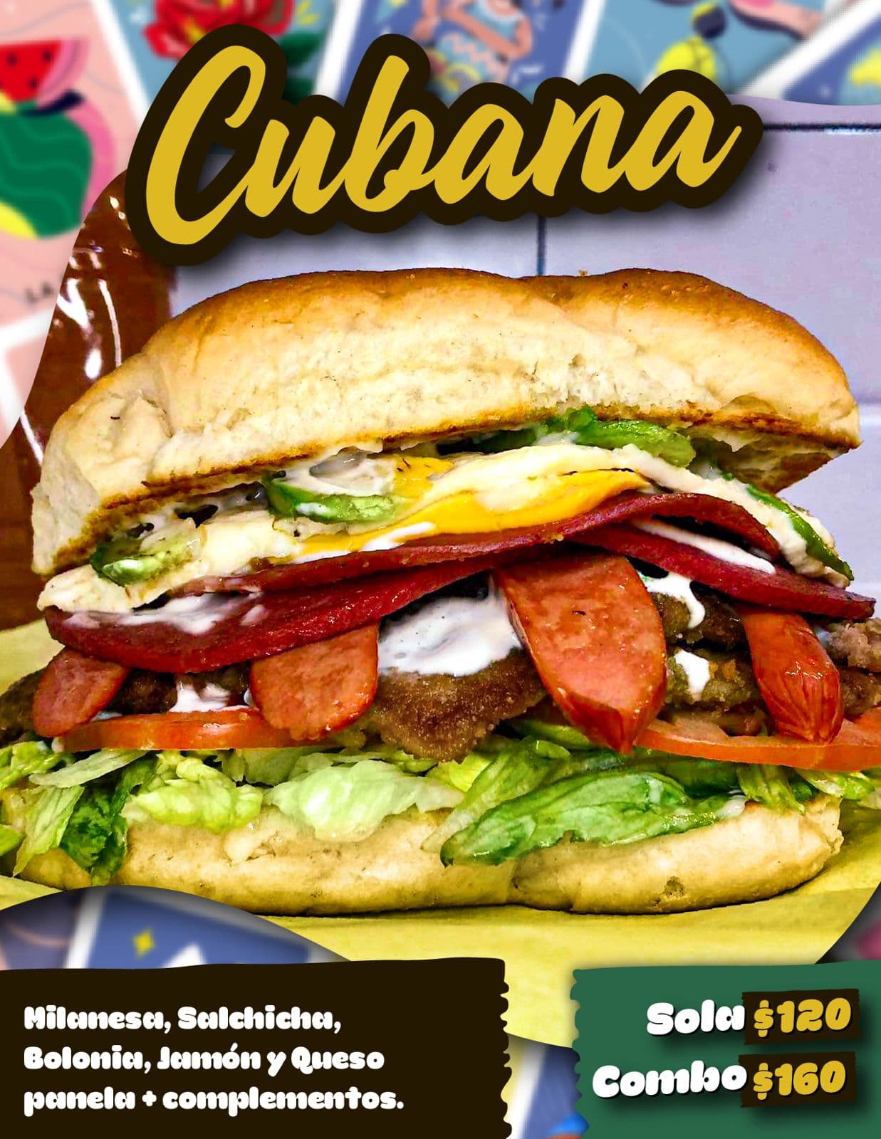 Combo Torta Cubana