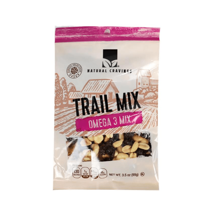 Trail Mix (mix De Frutos Y Nueces Secos) Con Omega 3 99g