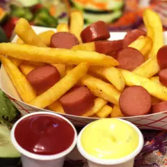 🍟🥩 2 Salchipapas🍟🥩