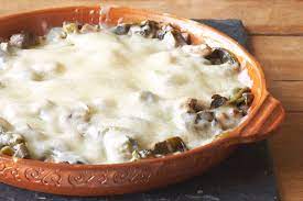 Queso Fundido con Champiñón