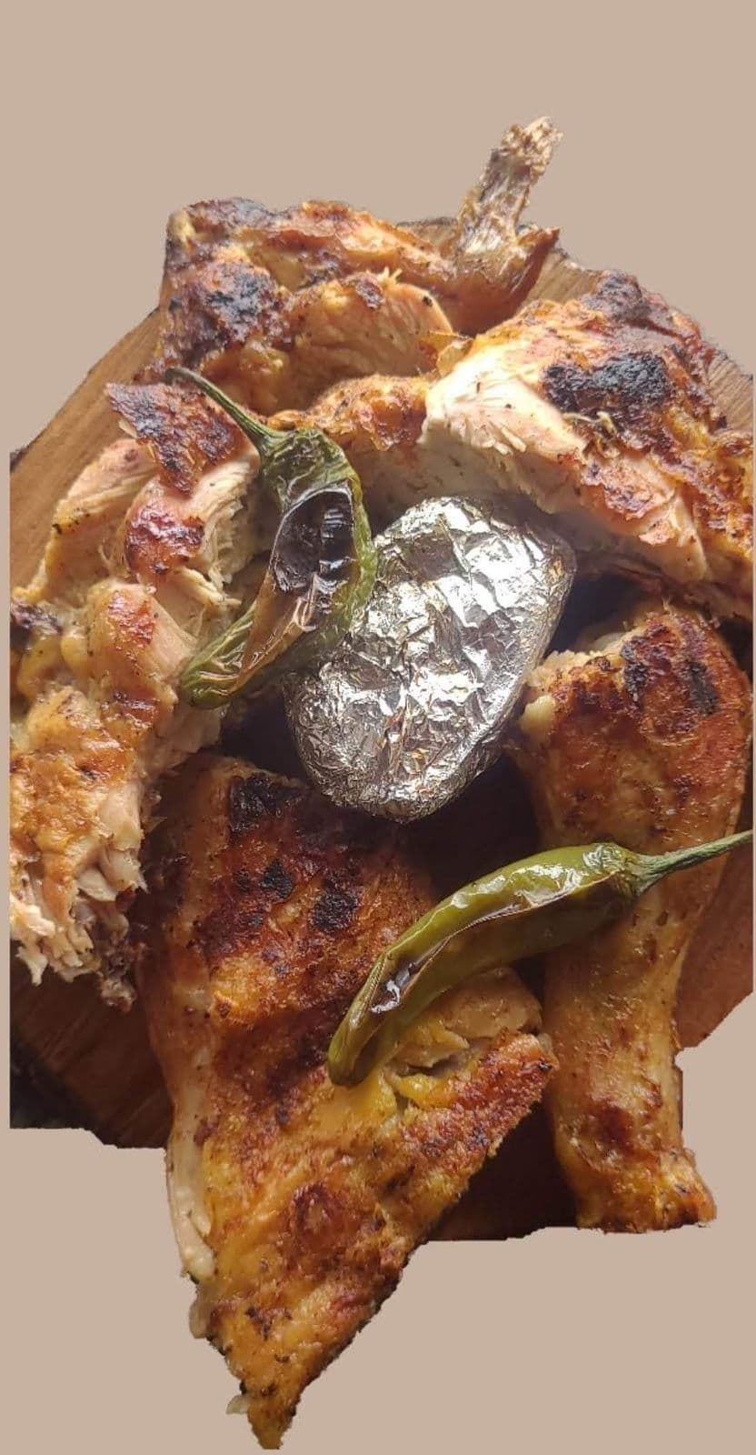 Combo - 1 y 1/2 Pollo