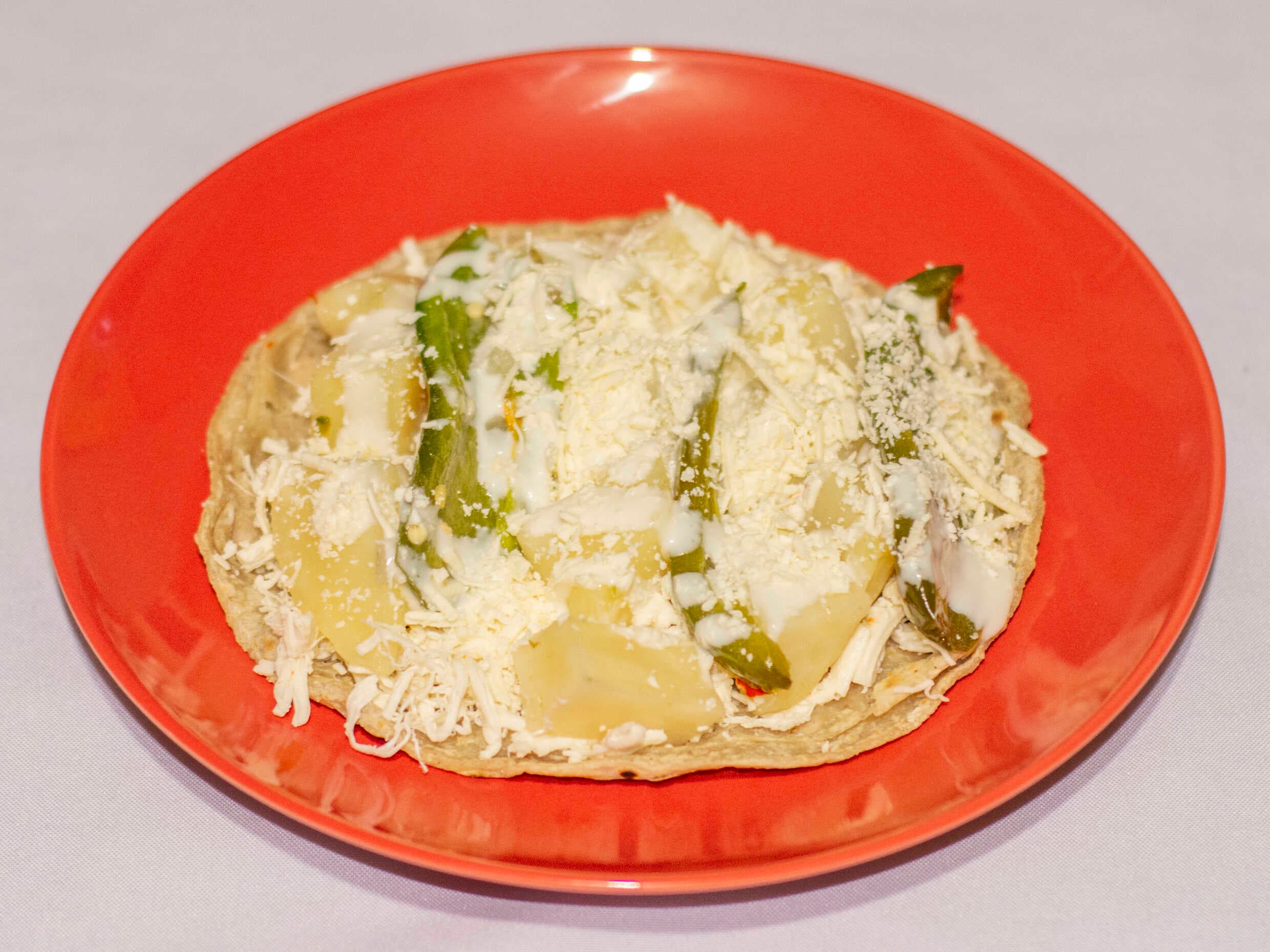 Sope de Papas con Rajas