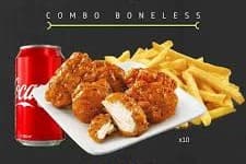Boneless + Papas + Coca Cola